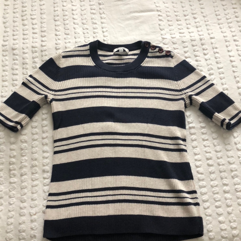 Madewell striped sweater